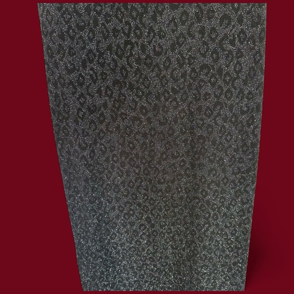 Virgo Sparkling Cocktail Dress Size 12 Black Embellished Long Dress - Picture 6 of 11